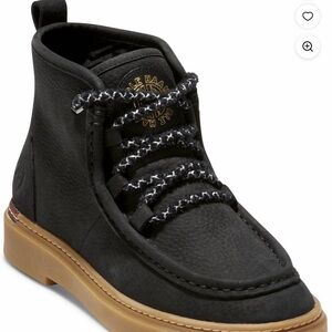 ⚡️Women’s Cole Haan Black Leather Chukka Boots